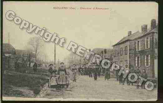 Ville de MOLIENS Carte postale ancienne Ville de MOLIENS Carte postale ancienne