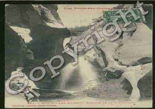 Ville de MOLITGLESBAINS Carte postale ancienne Ville de MOLITGLESBAINS Carte postale ancienne