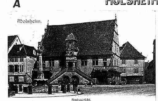 Ville de MOLSHEIM Carte postale ancienne