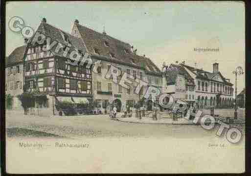 Ville de MOLSHEIM Carte postale ancienne