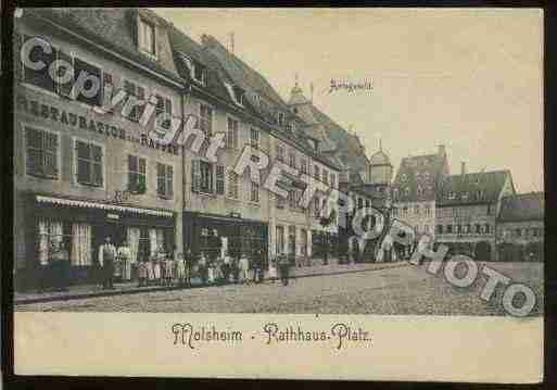 Ville de MOLSHEIM Carte postale ancienne