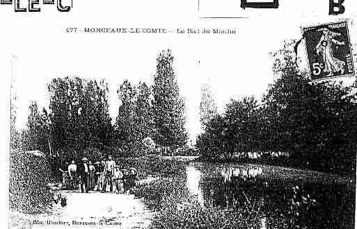 Ville de MONCEAUXLECOMTE Carte postale ancienne Ville de MONCEAUXLECOMTE Carte postale ancienne