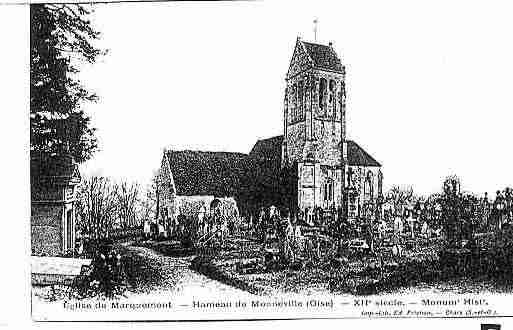 Ville de MONNEVILLE Carte postale ancienne