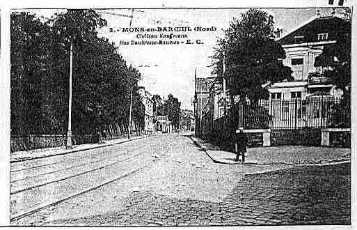 Ville de MONSENBAROEUL Carte postale ancienne