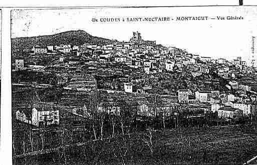 Ville de MONTAIGUTLEBLANC Carte postale ancienne