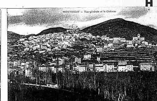 Ville de MONTAIGUTLEBLANC Carte postale ancienne