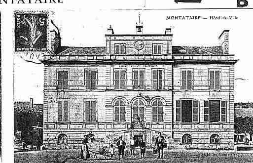 Ville de MONTATAIRE Carte postale ancienne