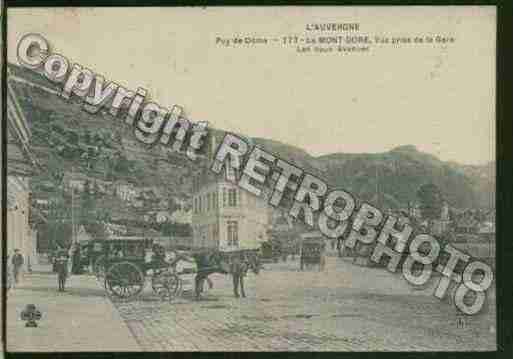 Ville de MONTDORE Carte postale ancienne
