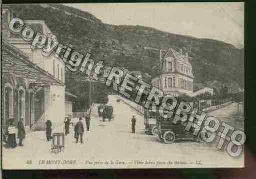 Ville de MONTDORE Carte postale ancienne