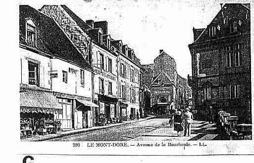 Ville de MONTDORE Carte postale ancienne