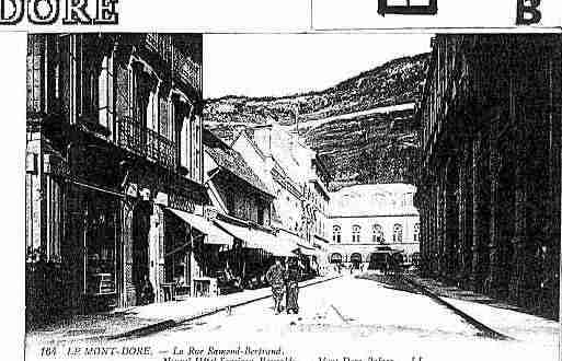 Ville de MONTDORE Carte postale ancienne