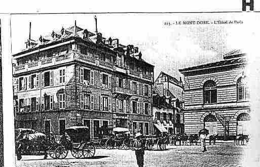 Ville de MONTDORE Carte postale ancienne