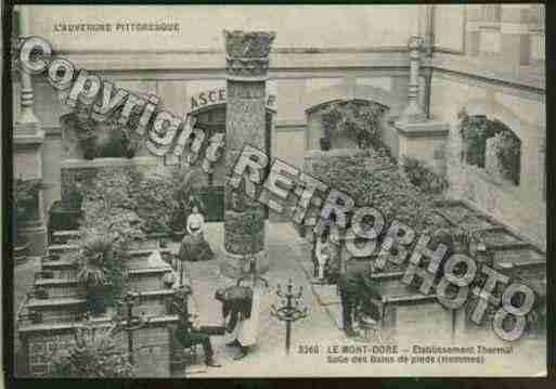 Ville de MONTDORE Carte postale ancienne