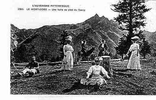 Ville de MONTDORE Carte postale ancienne