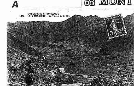 Ville de MONTDORE Carte postale ancienne