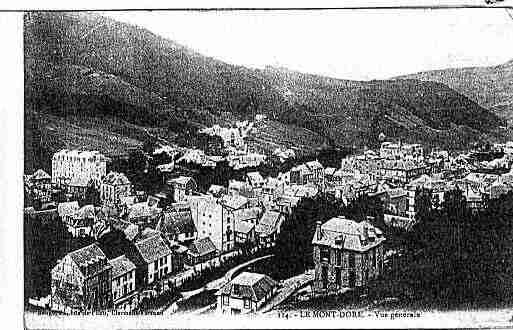 Ville de MONTDORE Carte postale ancienne