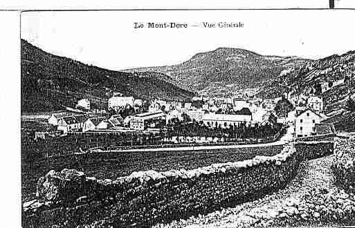 Ville de MONTDORE Carte postale ancienne