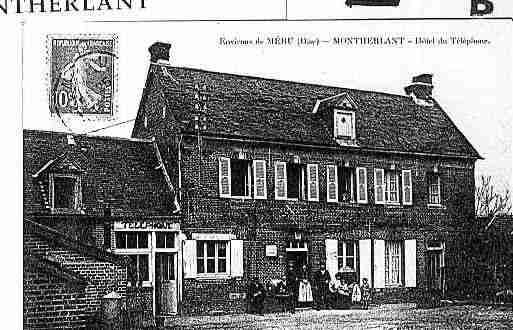 Ville de MONTHERLANT Carte postale ancienne