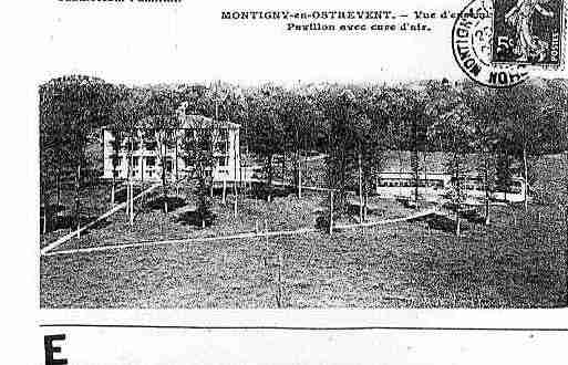 Ville de MONTIGNYENOSTREVENT Carte postale ancienne