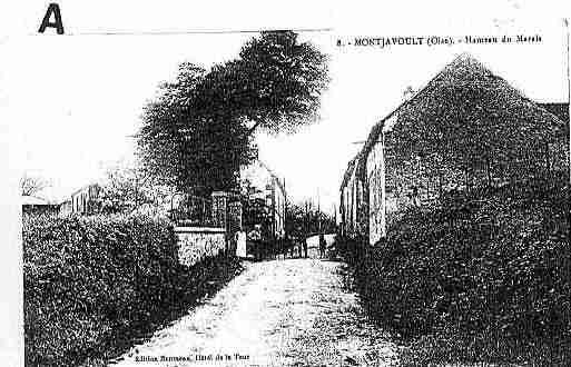 Ville de MONTJAVOULT Carte postale ancienne Ville de MONTJAVOULT Carte postale ancienne