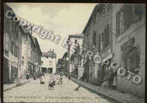 Ville de MONTLOUIS Carte postale ancienne