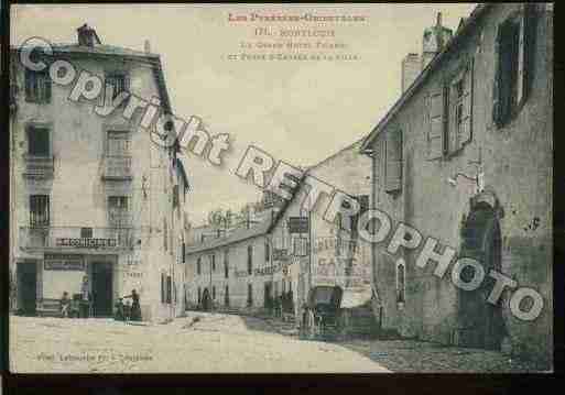 Ville de MONTLOUIS Carte postale ancienne