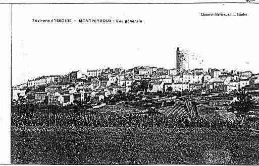 Ville de MONTPEYROUX Carte postale ancienne