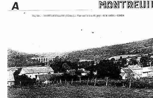 Ville de MONTREUILLON Carte postale ancienne