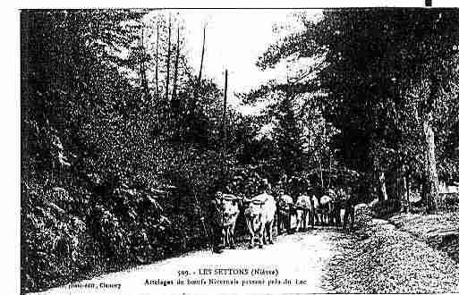 Ville de MONTSAUCHE Carte postale ancienne