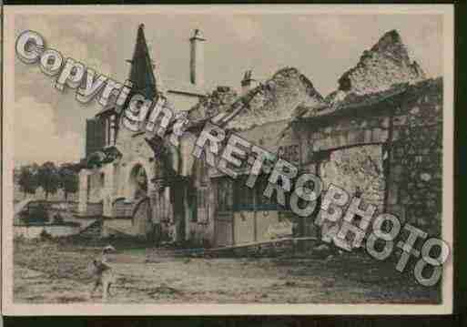 Ville de MONTSAUCHE Carte postale ancienne