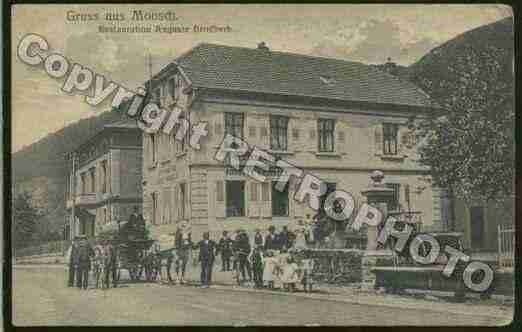 Ville de MOOSCH Carte postale ancienne