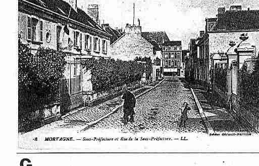 Ville de MORTAGNEAUPERCHE Carte postale ancienne