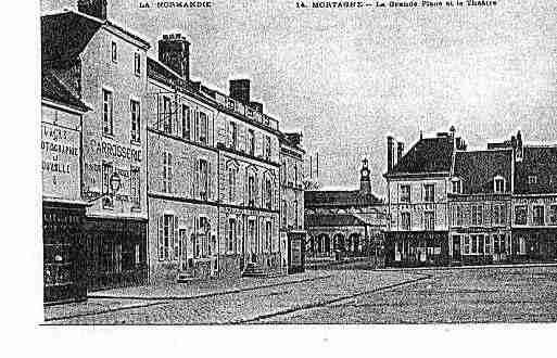 Ville de MORTAGNEAUPERCHE Carte postale ancienne