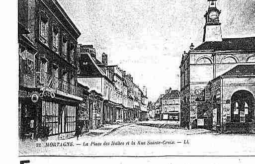 Ville de MORTAGNEAUPERCHE Carte postale ancienne