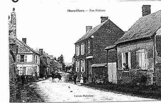 Ville de MORVILLERS Carte postale ancienne