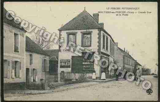 Ville de MOUTIERSAUPERCHE Carte postale ancienne