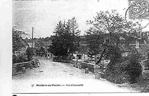 Ville de MOUTIERSAUPERCHE Carte postale ancienne