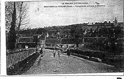 Ville de MOUTIERSAUPERCHE Carte postale ancienne Ville de MOUTIERSAUPERCHE Carte postale ancienne