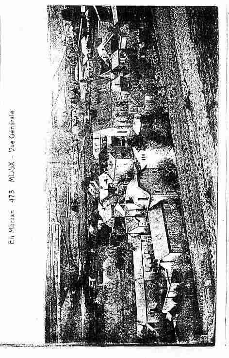 Ville de MOUX Carte postale ancienne Ville de MOUX Carte postale ancienne