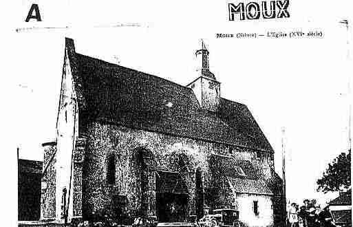 Ville de MOUX Carte postale ancienne