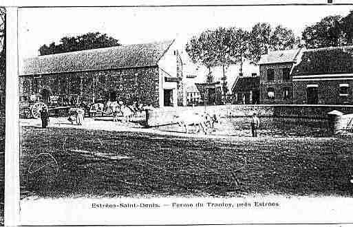 Ville de MOYVILLERS Carte postale ancienne