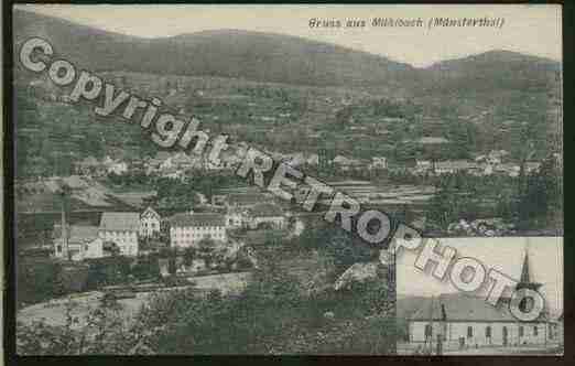 Ville de MUHLBACHSURMUNSTER Carte postale ancienne