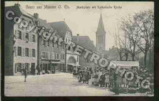 Ville de MUNSTER Carte postale ancienne