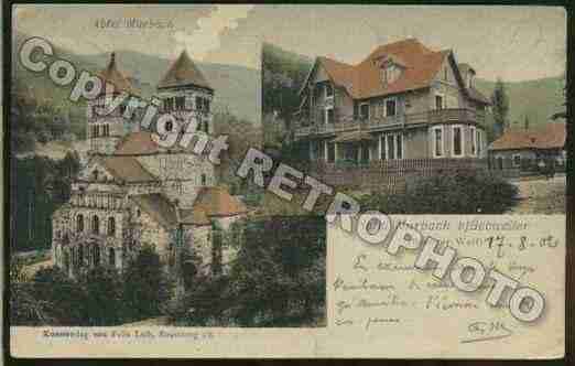 Ville de MURBACH Carte postale ancienne