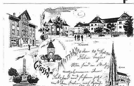 Ville de MUTZIG Carte postale ancienne