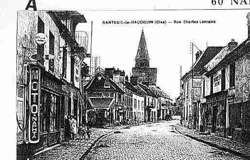 Ville de NANTEUILLEHAUDOIN Carte postale ancienne