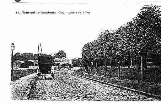 Ville de NANTEUILLEHAUDOIN Carte postale ancienne