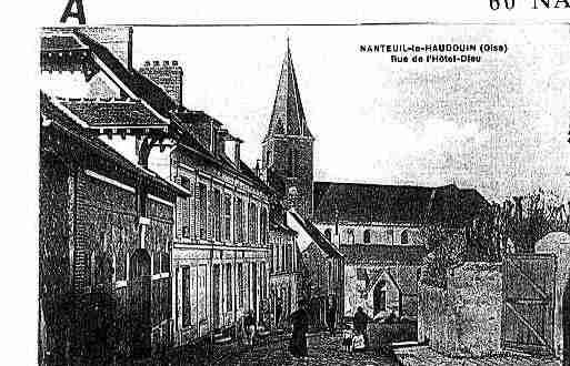 Ville de NANTEUILLEHAUDOIN Carte postale ancienne