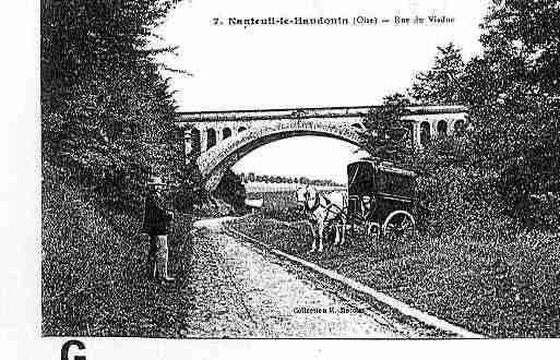 Ville de NANTEUILLEHAUDOIN Carte postale ancienne