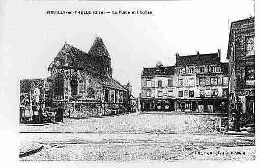 Ville de NEUILLYENTHELLE Carte postale ancienne